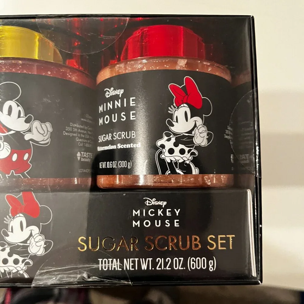Disney Mickey and Minne Mouse Sugar‎ Scrub Set (new/kids/x)